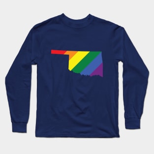 Oklahoma state LGBT pride! Long Sleeve T-Shirt